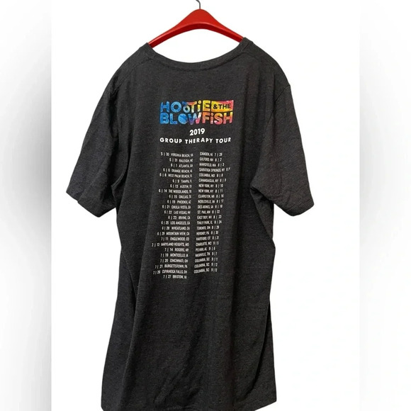 Hootie & The Blowfish Men’s 2019 group therapy tour t shirt sz XL - Picture 2 of 3